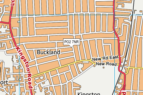 PO2 7NR map - OS VectorMap District (Ordnance Survey) PO2 7NR map - OS VectorMap District (Ordnance Survey)