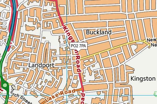 PO2 7PA map - OS VectorMap District (Ordnance Survey) PO2 7PA map - OS VectorMap District (Ordnance Survey)