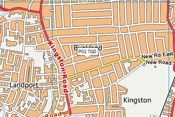PO2 7QD map - OS VectorMap District (Ordnance Survey) PO2 7QD map - OS VectorMap District (Ordnance Survey)