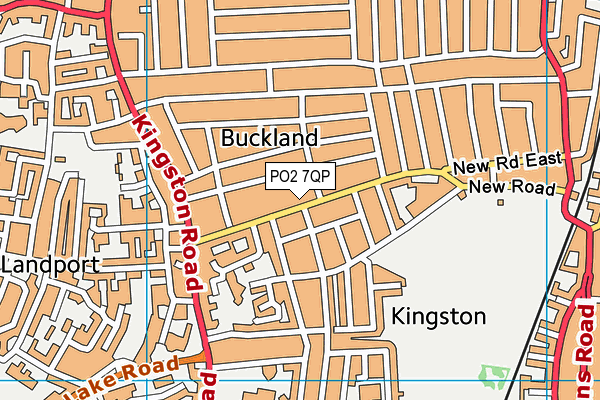 PO2 7QP map - OS VectorMap District (Ordnance Survey) PO2 7QP map - OS VectorMap District (Ordnance Survey)