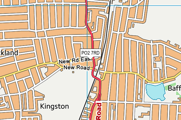 PO2 7RD map - OS VectorMap District (Ordnance Survey) PO2 7RD map - OS VectorMap District (Ordnance Survey)