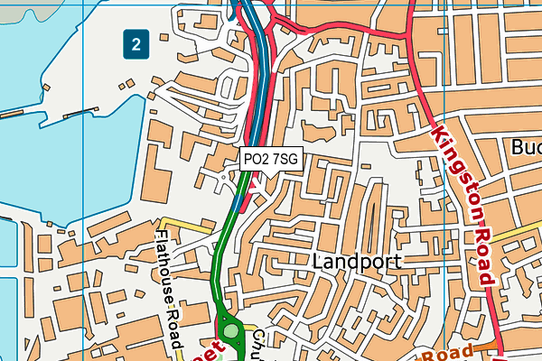 PO2 7SG map - OS VectorMap District (Ordnance Survey) PO2 7SG map - OS VectorMap District (Ordnance Survey)