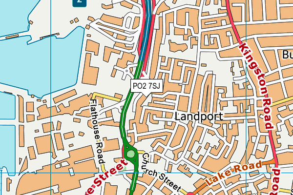PO2 7SJ map - OS VectorMap District (Ordnance Survey) PO2 7SJ map - OS VectorMap District (Ordnance Survey)