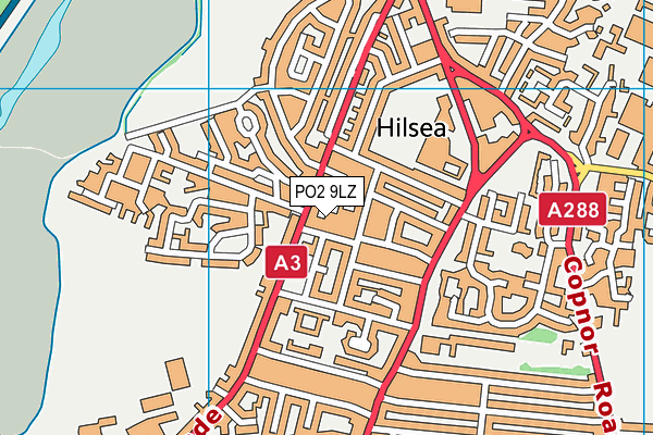 PO2 9LZ map - OS VectorMap District (Ordnance Survey) PO2 9LZ map - OS VectorMap District (Ordnance Survey)