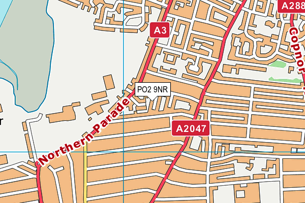 PO2 9NR map - OS VectorMap District (Ordnance Survey) PO2 9NR map - OS VectorMap District (Ordnance Survey)