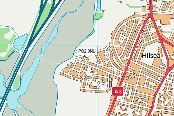 PO2 9NU map - OS VectorMap District (Ordnance Survey) PO2 9NU map - OS VectorMap District (Ordnance Survey)