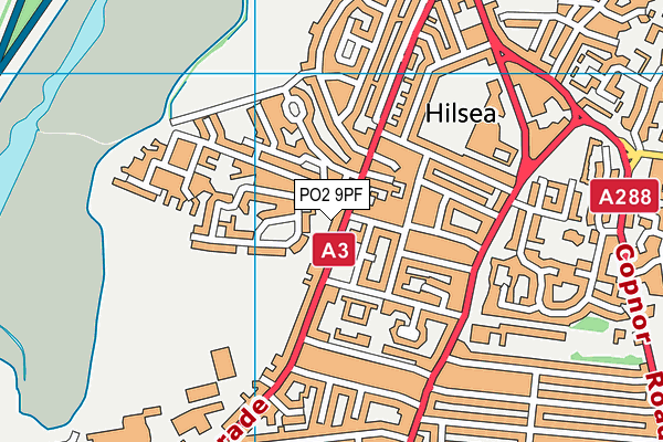 PO2 9PF map - OS VectorMap District (Ordnance Survey) PO2 9PF map - OS VectorMap District (Ordnance Survey)