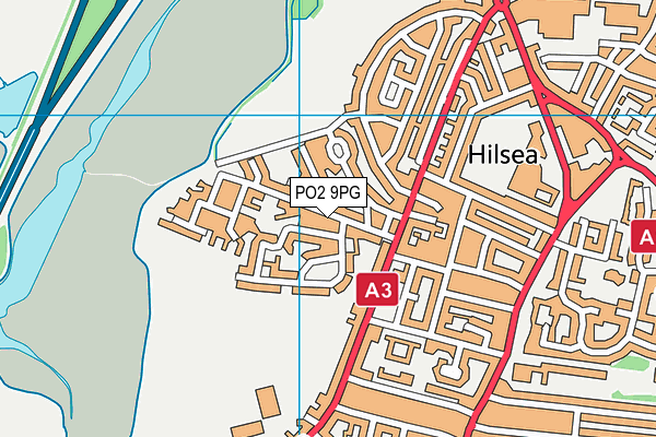 PO2 9PG map - OS VectorMap District (Ordnance Survey) PO2 9PG map - OS VectorMap District (Ordnance Survey)