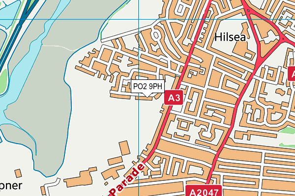 PO2 9PH map - OS VectorMap District (Ordnance Survey) PO2 9PH map - OS VectorMap District (Ordnance Survey)