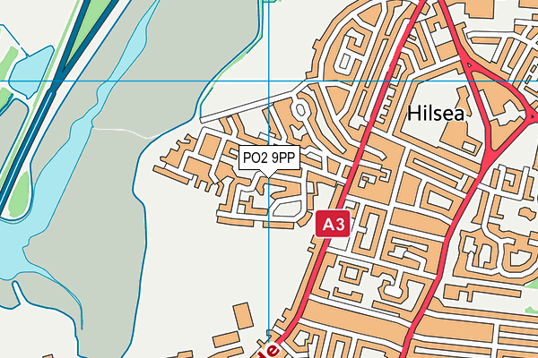 PO2 9PP map - OS VectorMap District (Ordnance Survey) PO2 9PP map - OS VectorMap District (Ordnance Survey)
