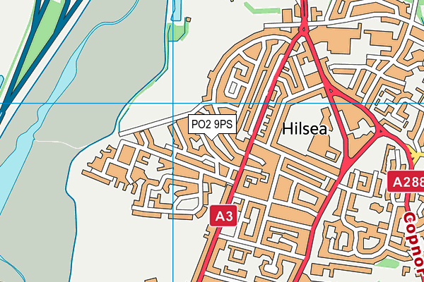 PO2 9PS map - OS VectorMap District (Ordnance Survey) PO2 9PS map - OS VectorMap District (Ordnance Survey)