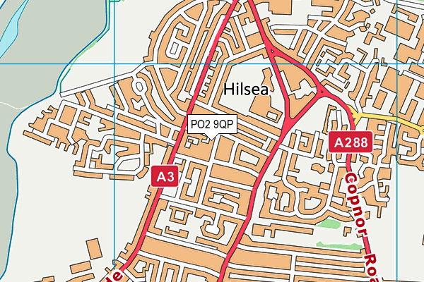 PO2 9QP map - OS VectorMap District (Ordnance Survey) PO2 9QP map - OS VectorMap District (Ordnance Survey)