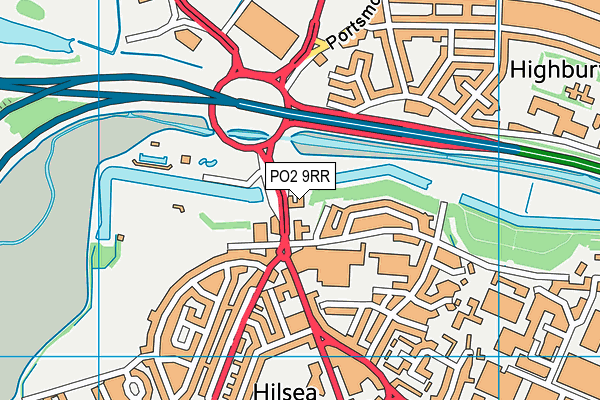 PO2 9RR map - OS VectorMap District (Ordnance Survey) PO2 9RR map - OS VectorMap District (Ordnance Survey)