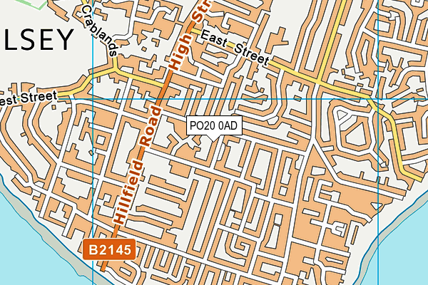 PO20 0AD map - OS VectorMap District (Ordnance Survey) PO20 0AD map - OS VectorMap District (Ordnance Survey)