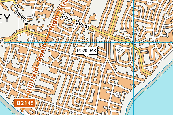PO20 0AS map - OS VectorMap District (Ordnance Survey) PO20 0AS map - OS VectorMap District (Ordnance Survey)
