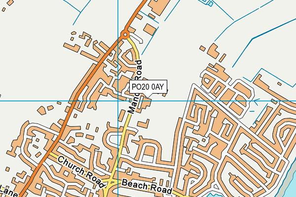 PO20 0AY map - OS VectorMap District (Ordnance Survey) PO20 0AY map - OS VectorMap District (Ordnance Survey)