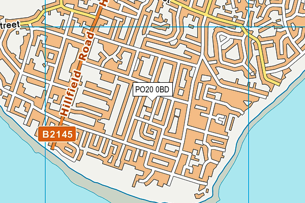PO20 0BD map - OS VectorMap District (Ordnance Survey) PO20 0BD map - OS VectorMap District (Ordnance Survey)