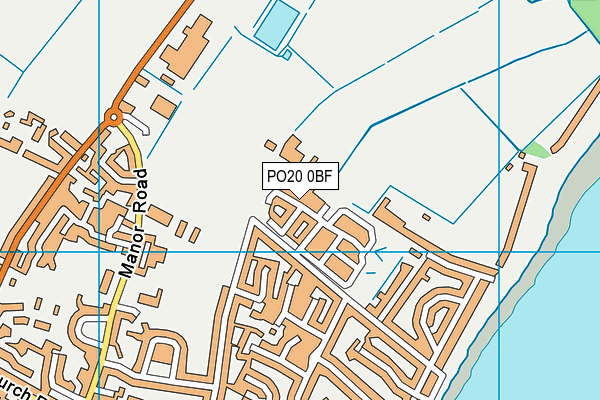 PO20 0BF map - OS VectorMap District (Ordnance Survey) PO20 0BF map - OS VectorMap District (Ordnance Survey)