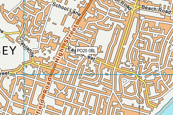 PO20 0BL map - OS VectorMap District (Ordnance Survey) PO20 0BL map - OS VectorMap District (Ordnance Survey)
