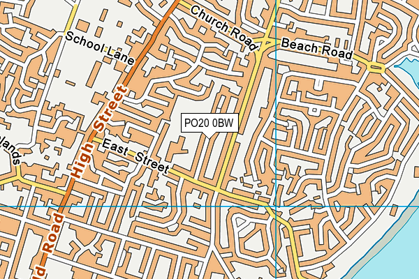 PO20 0BW map - OS VectorMap District (Ordnance Survey) PO20 0BW map - OS VectorMap District (Ordnance Survey)