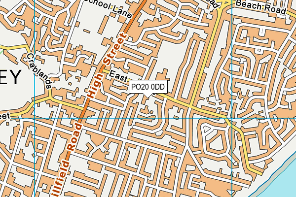 PO20 0DD map - OS VectorMap District (Ordnance Survey) PO20 0DD map - OS VectorMap District (Ordnance Survey)