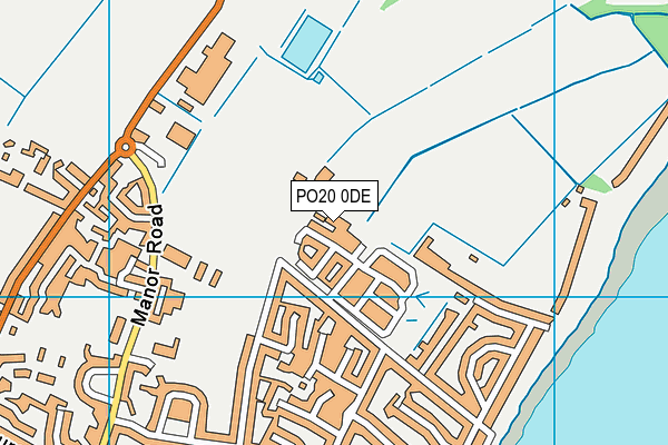 PO20 0DE map - OS VectorMap District (Ordnance Survey) PO20 0DE map - OS VectorMap District (Ordnance Survey)