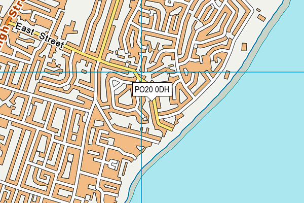 PO20 0DH map - OS VectorMap District (Ordnance Survey) PO20 0DH map - OS VectorMap District (Ordnance Survey)