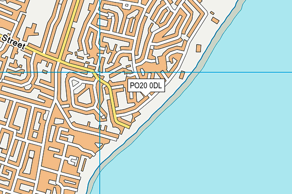 PO20 0DL map - OS VectorMap District (Ordnance Survey) PO20 0DL map - OS VectorMap District (Ordnance Survey)