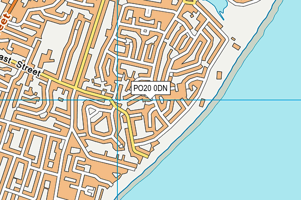 PO20 0DN map - OS VectorMap District (Ordnance Survey) PO20 0DN map - OS VectorMap District (Ordnance Survey)
