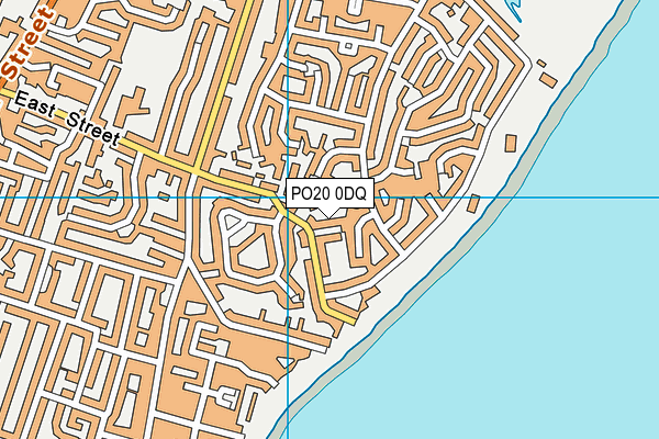 PO20 0DQ map - OS VectorMap District (Ordnance Survey) PO20 0DQ map - OS VectorMap District (Ordnance Survey)