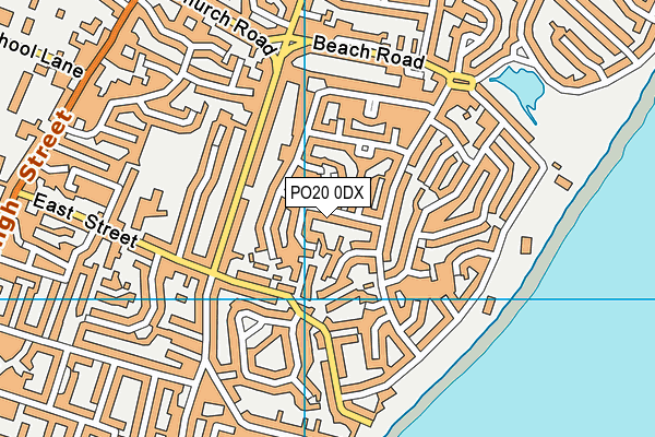 PO20 0DX map - OS VectorMap District (Ordnance Survey) PO20 0DX map - OS VectorMap District (Ordnance Survey)