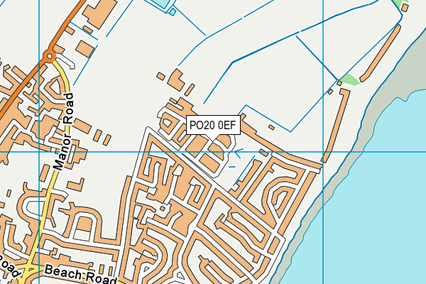 PO20 0EF map - OS VectorMap District (Ordnance Survey) PO20 0EF map - OS VectorMap District (Ordnance Survey)
