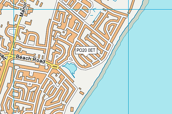 PO20 0ET map - OS VectorMap District (Ordnance Survey) PO20 0ET map - OS VectorMap District (Ordnance Survey)