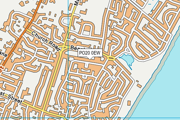 PO20 0EW map - OS VectorMap District (Ordnance Survey) PO20 0EW map - OS VectorMap District (Ordnance Survey)