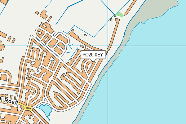 PO20 0EY map - OS VectorMap District (Ordnance Survey) PO20 0EY map - OS VectorMap District (Ordnance Survey)