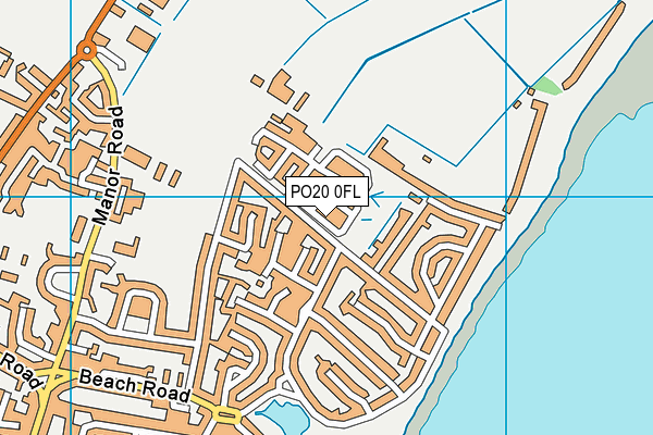 PO20 0FL map - OS VectorMap District (Ordnance Survey) PO20 0FL map - OS VectorMap District (Ordnance Survey)
