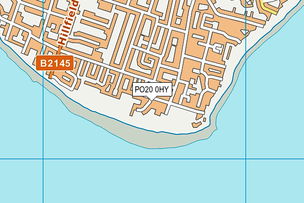 PO20 0HY map - OS VectorMap District (Ordnance Survey) PO20 0HY map - OS VectorMap District (Ordnance Survey)