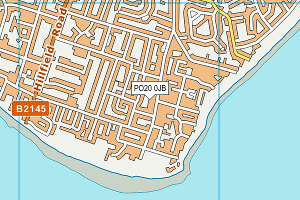 PO20 0JB map - OS VectorMap District (Ordnance Survey) PO20 0JB map - OS VectorMap District (Ordnance Survey)