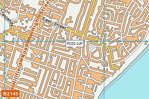PO20 0JP map - OS VectorMap District (Ordnance Survey) PO20 0JP map - OS VectorMap District (Ordnance Survey)