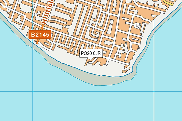 PO20 0JR map - OS VectorMap District (Ordnance Survey) PO20 0JR map - OS VectorMap District (Ordnance Survey)