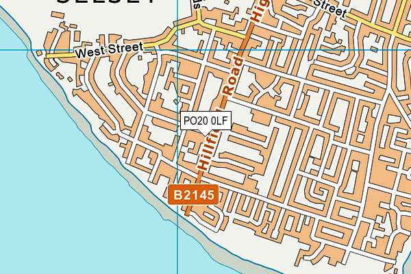 PO20 0LF map - OS VectorMap District (Ordnance Survey) PO20 0LF map - OS VectorMap District (Ordnance Survey)