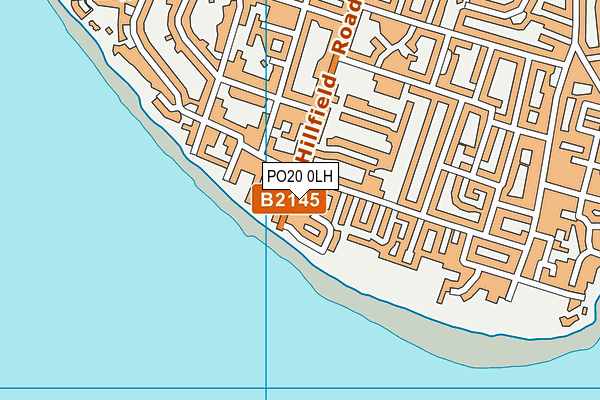 PO20 0LH map - OS VectorMap District (Ordnance Survey)