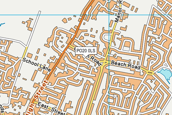PO20 0LS map - OS VectorMap District (Ordnance Survey) PO20 0LS map - OS VectorMap District (Ordnance Survey)