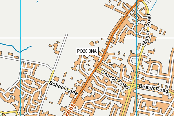 PO20 0NA map - OS VectorMap District (Ordnance Survey) PO20 0NA map - OS VectorMap District (Ordnance Survey)