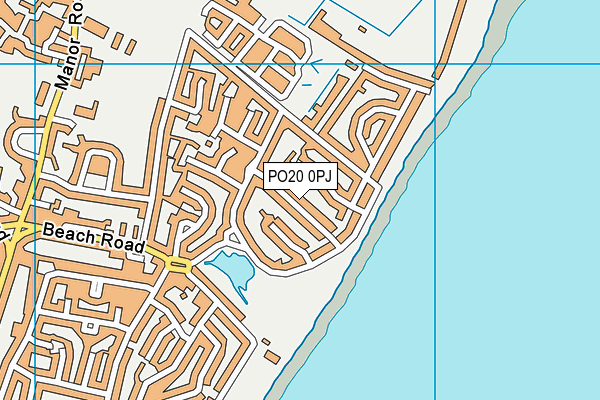 PO20 0PJ map - OS VectorMap District (Ordnance Survey) PO20 0PJ map - OS VectorMap District (Ordnance Survey)