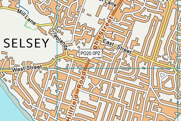 PO20 0PZ map - OS VectorMap District (Ordnance Survey) PO20 0PZ map - OS VectorMap District (Ordnance Survey)