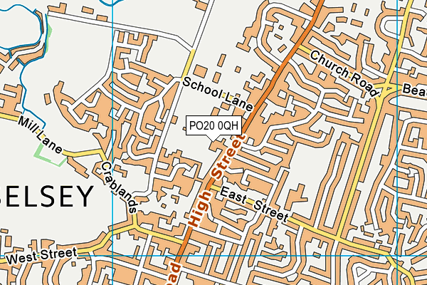 PO20 0QH map - OS VectorMap District (Ordnance Survey) PO20 0QH map - OS VectorMap District (Ordnance Survey)