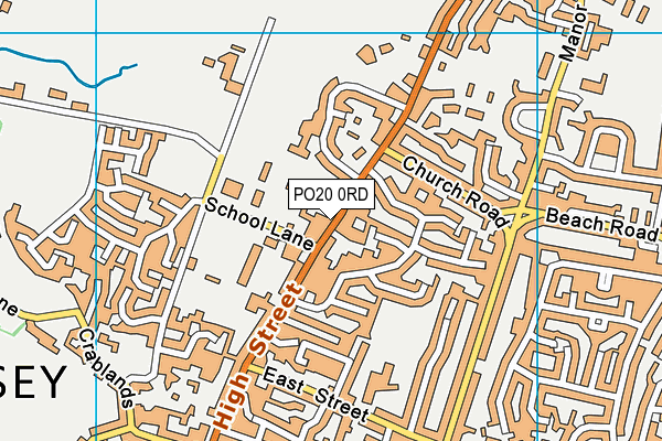 PO20 0RD map - OS VectorMap District (Ordnance Survey) PO20 0RD map - OS VectorMap District (Ordnance Survey)