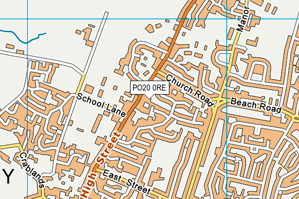 PO20 0RE map - OS VectorMap District (Ordnance Survey) PO20 0RE map - OS VectorMap District (Ordnance Survey)
