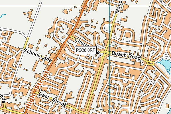 PO20 0RF map - OS VectorMap District (Ordnance Survey) PO20 0RF map - OS VectorMap District (Ordnance Survey)